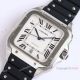 GF Factory Swiss Replica Santos de Cartier Large Model Watch GF 9015 Stainless Steel (2)_th.jpg